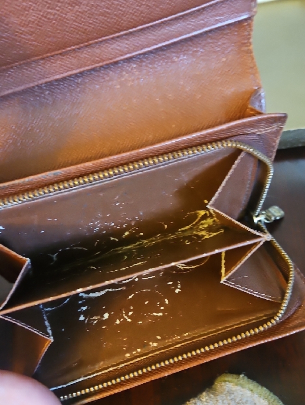 Louis Vuitton Monogram Canvas Trifold Wallet in Brown - Picture 5 of 6